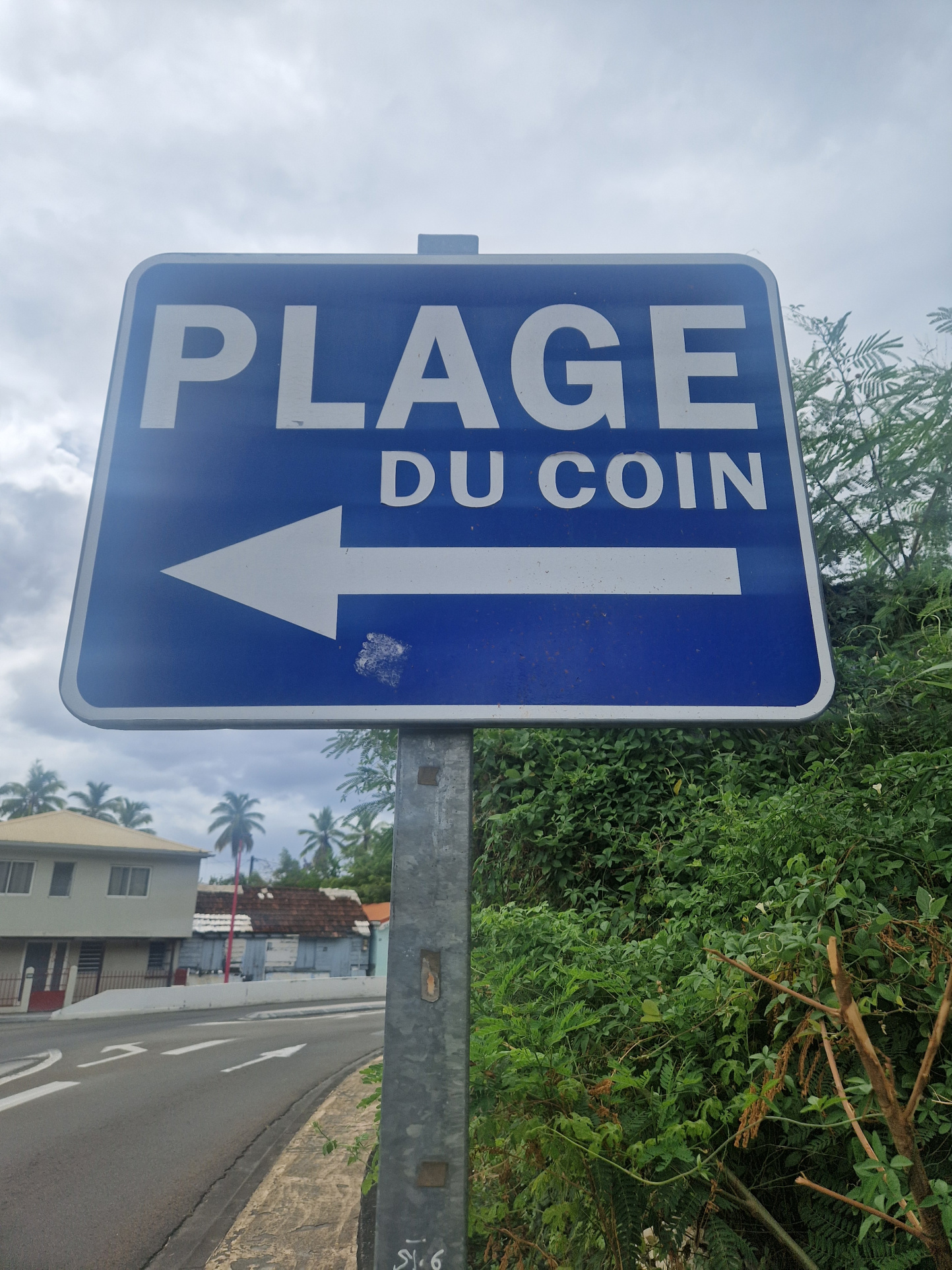 LE CARBET : 7' de la plage à pied, Vue mer : Villa F3 + Stud